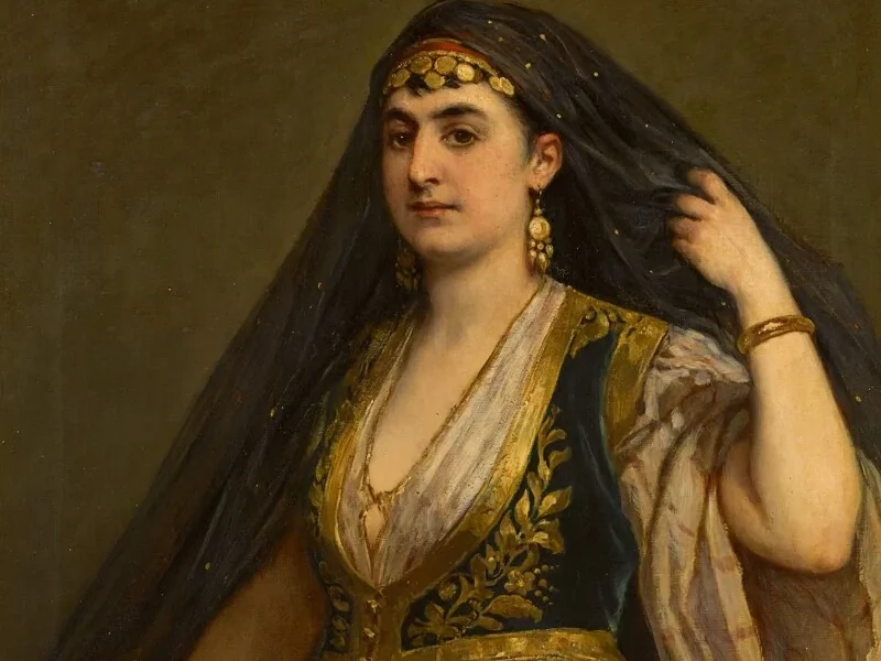 1821-Cesare Dell'Acqua - Odalisca